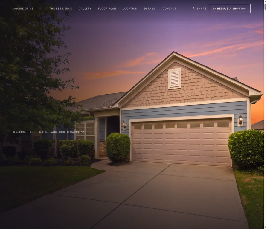 1030 Squire Drive property website homepage