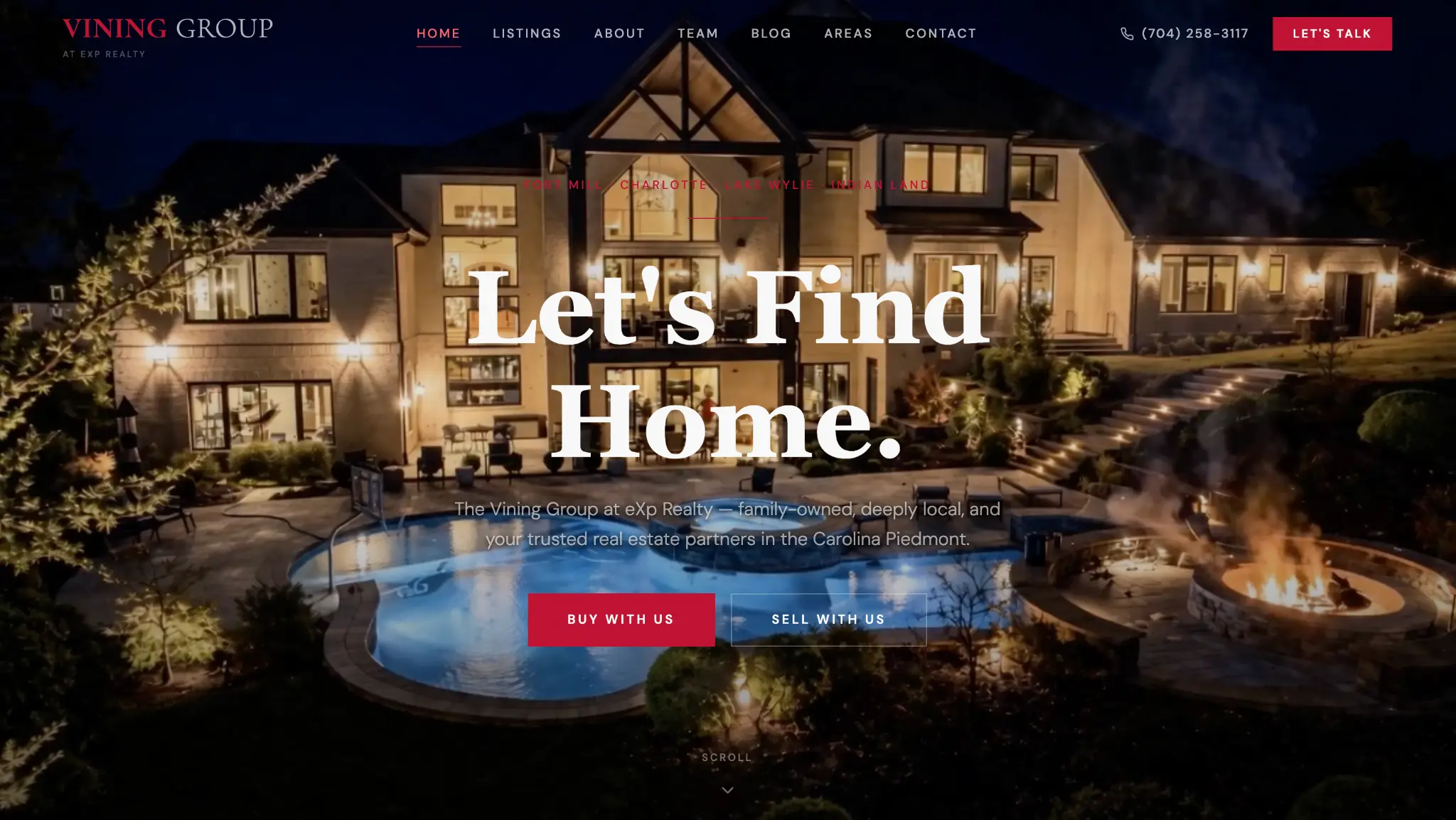 Vining Group new website built by BAVA